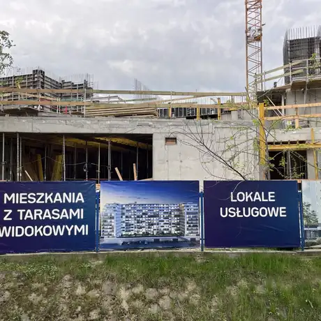 Budowa inwestycji mieszkaniowej Langiewicza 37 [kwiecień 2024] - fot 2